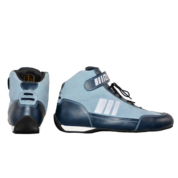 RRS Prolight FIA-Approved Racing Boots (Sky Blue)