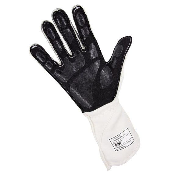 RRS Virage 3 Racing Gloves (White/Grey) - FIA Approved