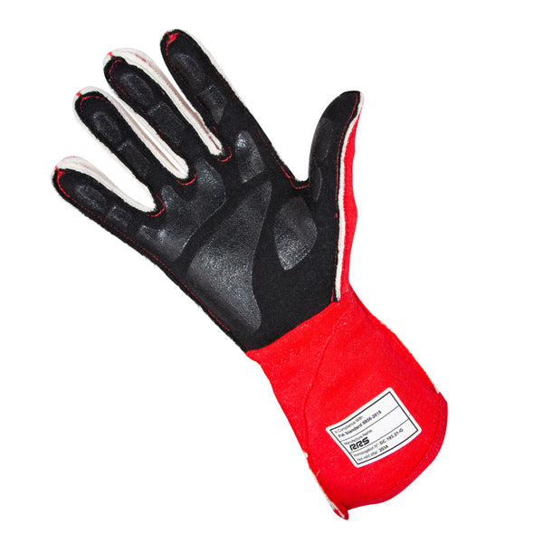 RRS Virage 3 Racing Gloves (Red/White) - FIA Approved