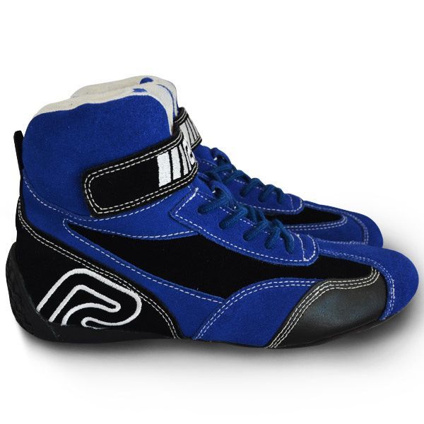 RRS FIA Fireproof Racing Boots - Blue