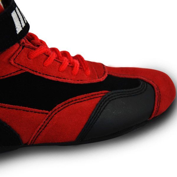 RRS FIA Fireproof Racing Boots - Red