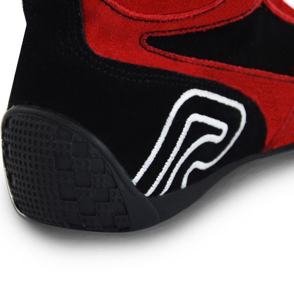 RRS FIA Fireproof Racing Boots - Red