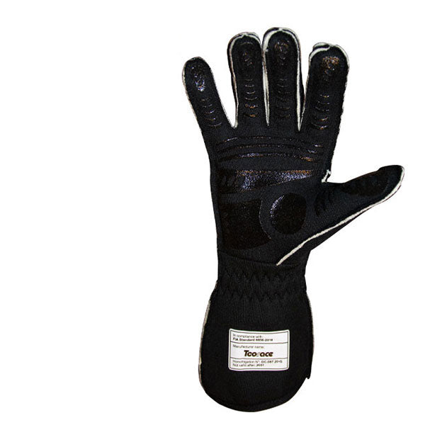 RRS Dynamic 2 Racing Gloves (Black) - FIA Approved (8856-2018)