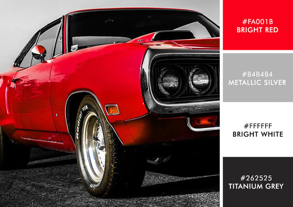 Colour Inspiration: Classic Dodge Charger