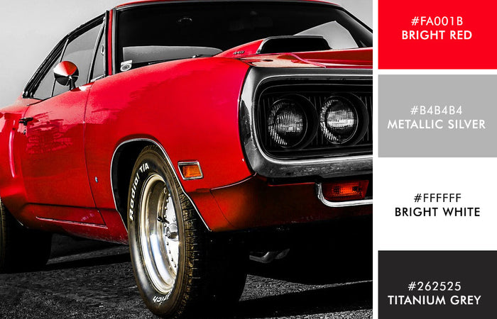 Colour Inspiration: Classic Dodge Charger
