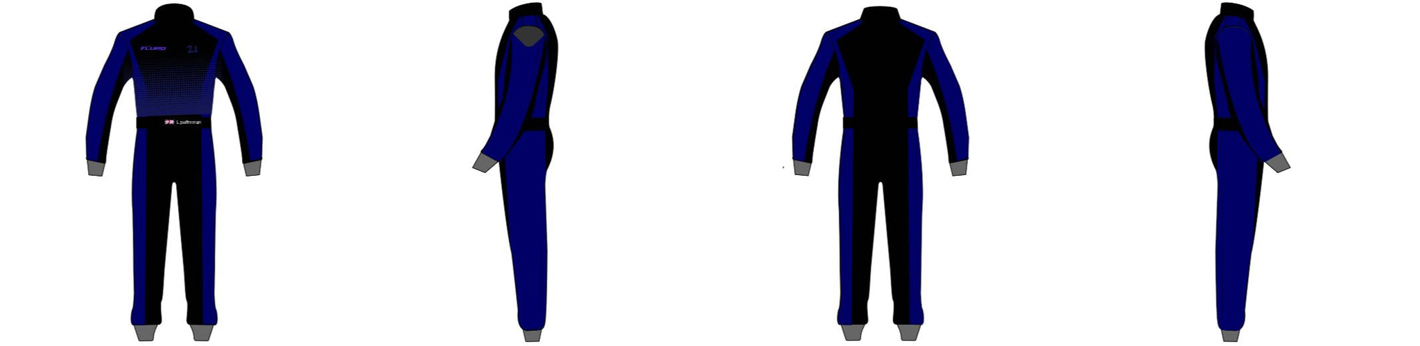 Racesuit Template Design 05