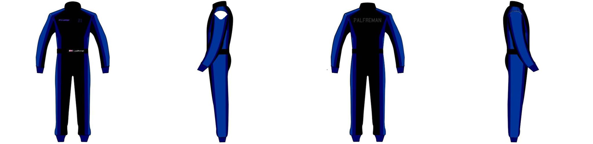 Racesuit Template Design 05