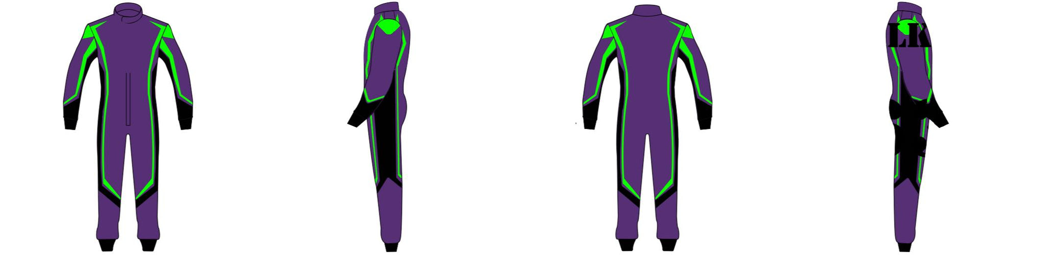 Racesuit Template Design 01