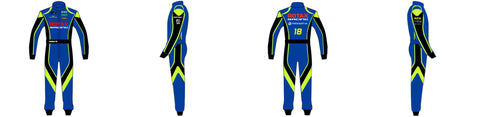 Sublimated Kartsuit Template Design 08