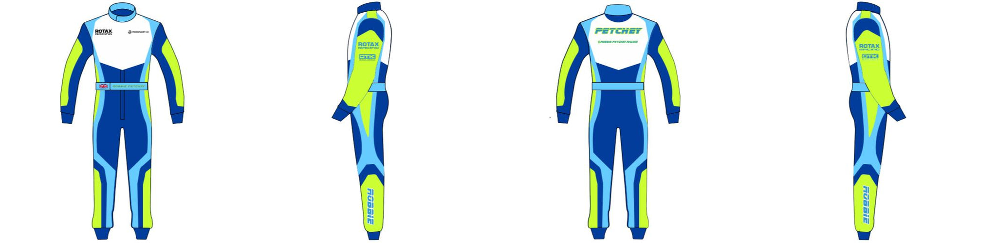 Embroidered Kartsuit Template Design 11