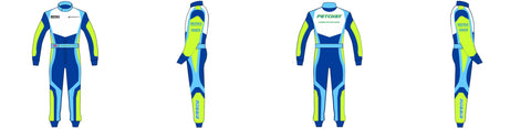 Embroidered Kartsuit Template Design 11