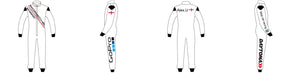 Embroidered Kartsuit Template Design 12 - Blank