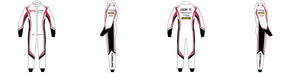 Sublimated Fuji Gold Kartsuit Template Design 09