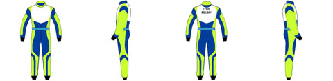 Embroidered Kartsuit Template Design 11