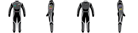 Sublimated Fuji Gold Kartsuit Template Design 11