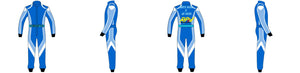 Sublimated Fuji Gold Kartsuit Template Design 08