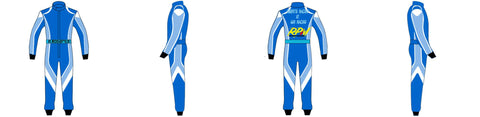 Sublimated Fuji Gold Kartsuit Template Design 08