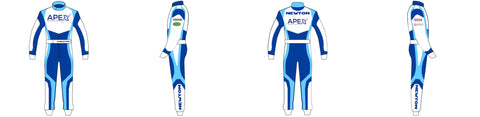 Embroidered Kartsuit Template Design 11