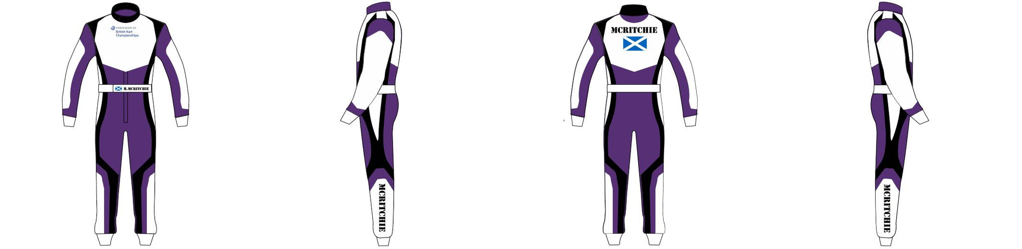 Embroidered Kartsuit Template Design 11