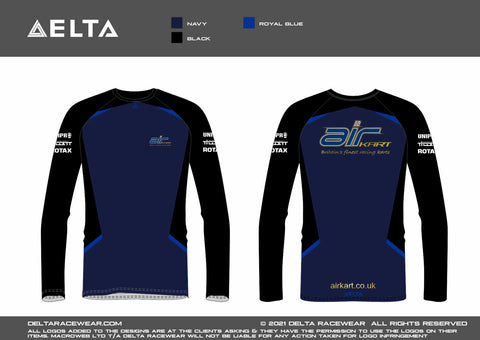 AirKart Sublimated Kid's Baselayer