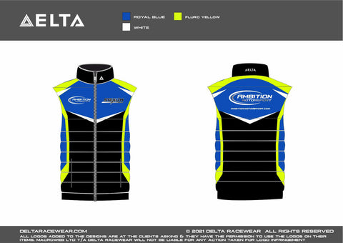 Ambition Motorsport Sublimated Women's Bodywarmer