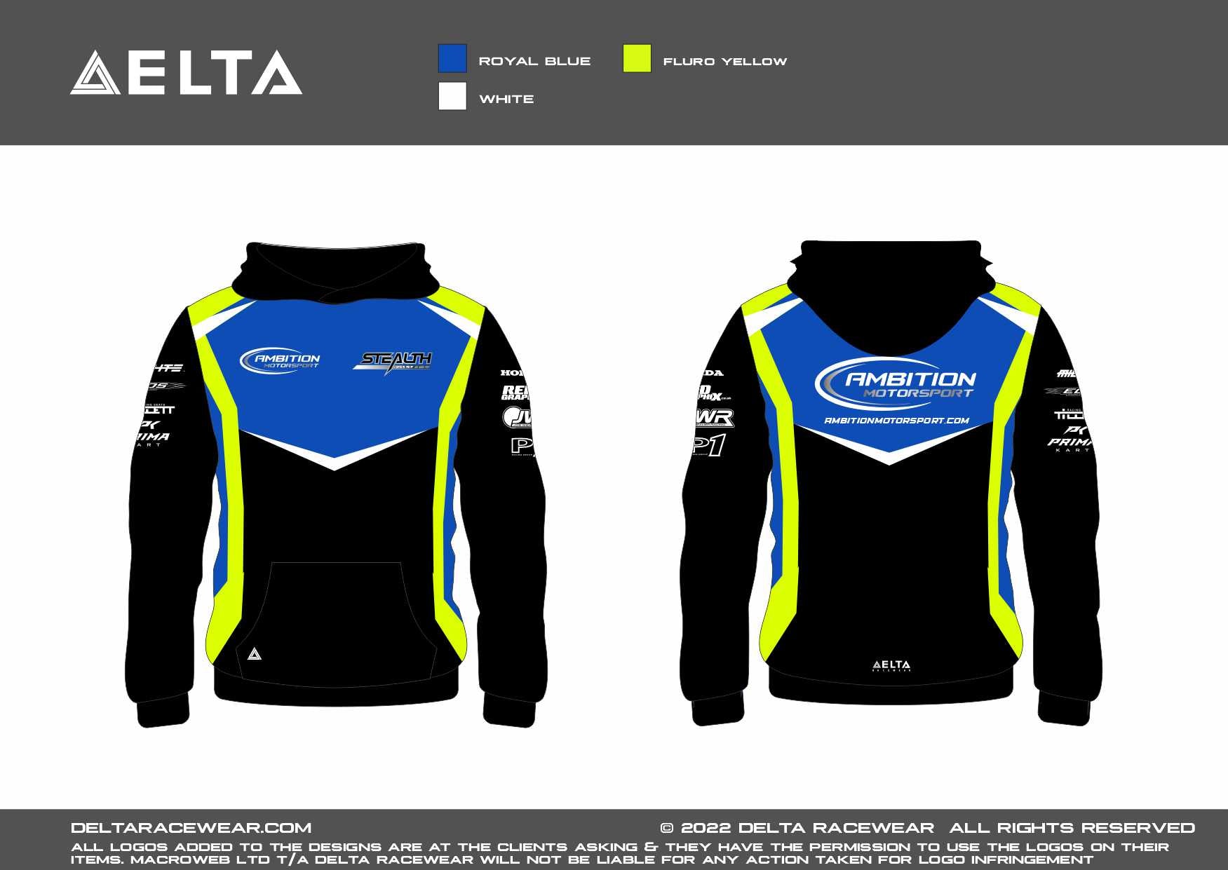 Ambition Sublimated Men's Hoodie