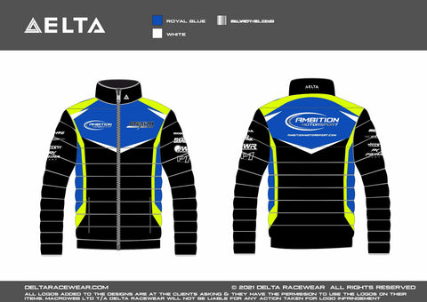 Ambition Motorsport Sublimated Women's Padded Jacket
