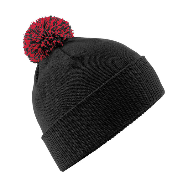 Embroidered Bobble Hat