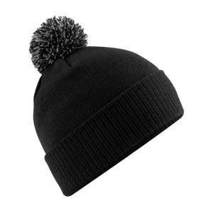 Embroidered Bobble Hat