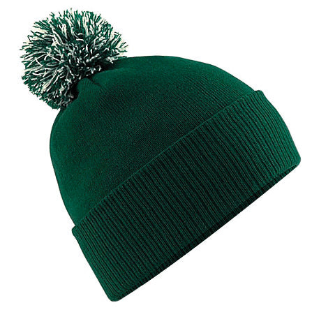Embroidered Bobble Hat