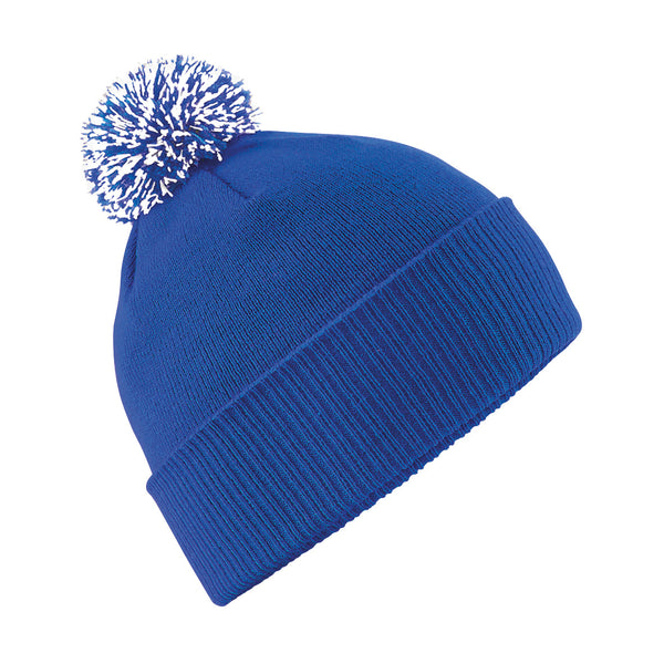 Embroidered Bobble Hat
