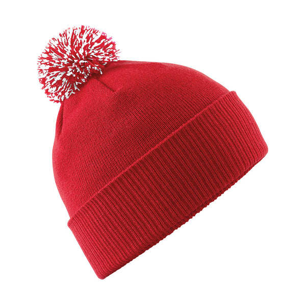 Embroidered Bobble Hat