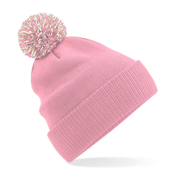 Embroidered Bobble Hat