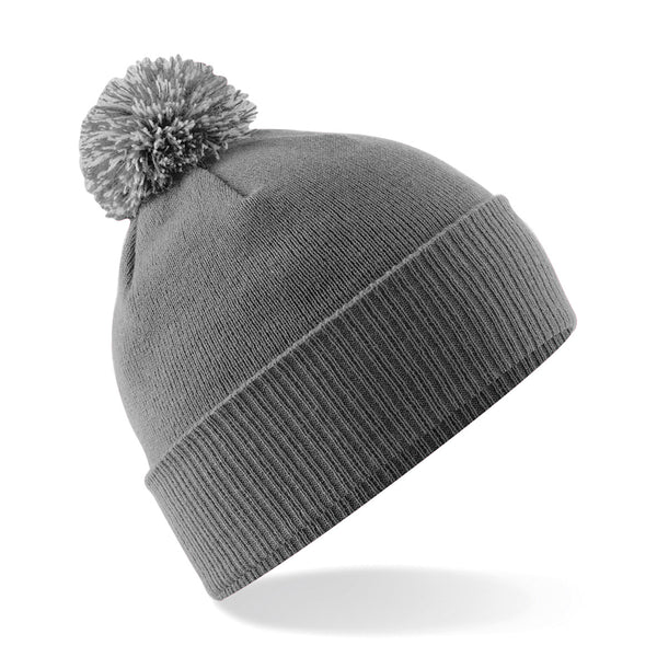 Embroidered Bobble Hat