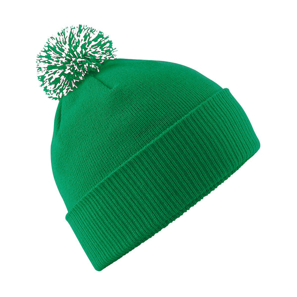 Embroidered Bobble Hat