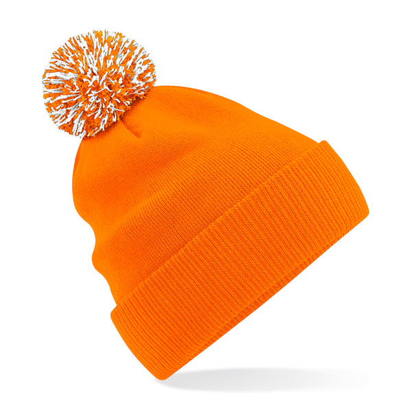 Embroidered Bobble Hat