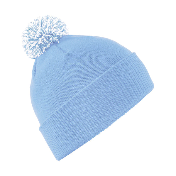 Embroidered Bobble Hat