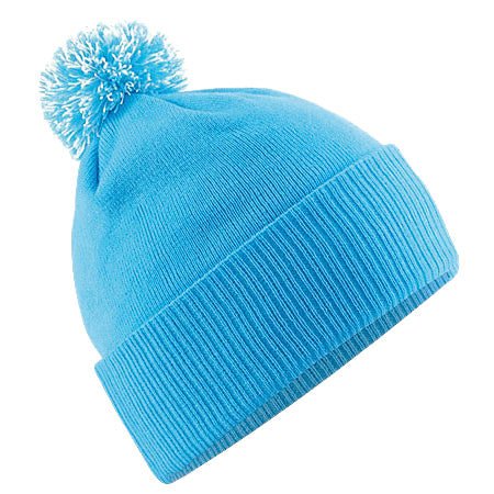 Embroidered Bobble Hat