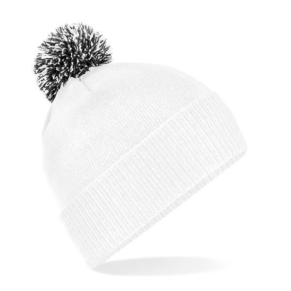Embroidered Bobble Hat
