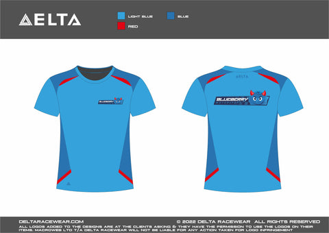 Blueberry Motorsport Sublimated Men's T-Shirt