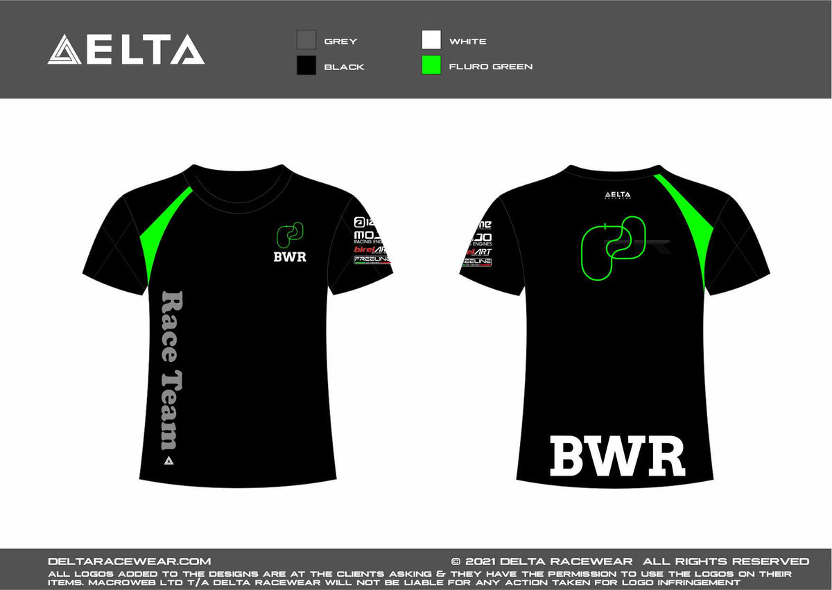 BWR Sublimated Kid's T-Shirt – Delta Racewear