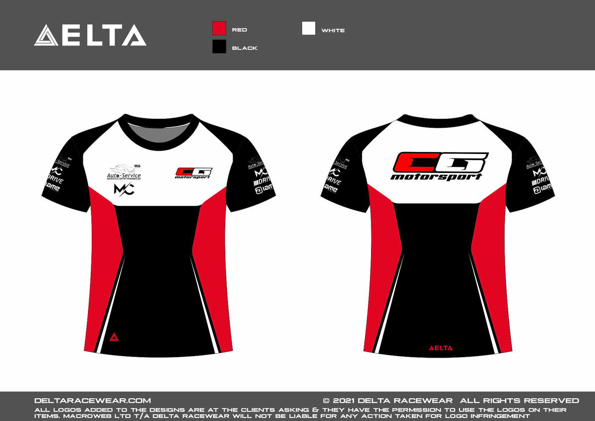 CG Motorsport Sublimated Men's T-Shirt – Delta Racewear