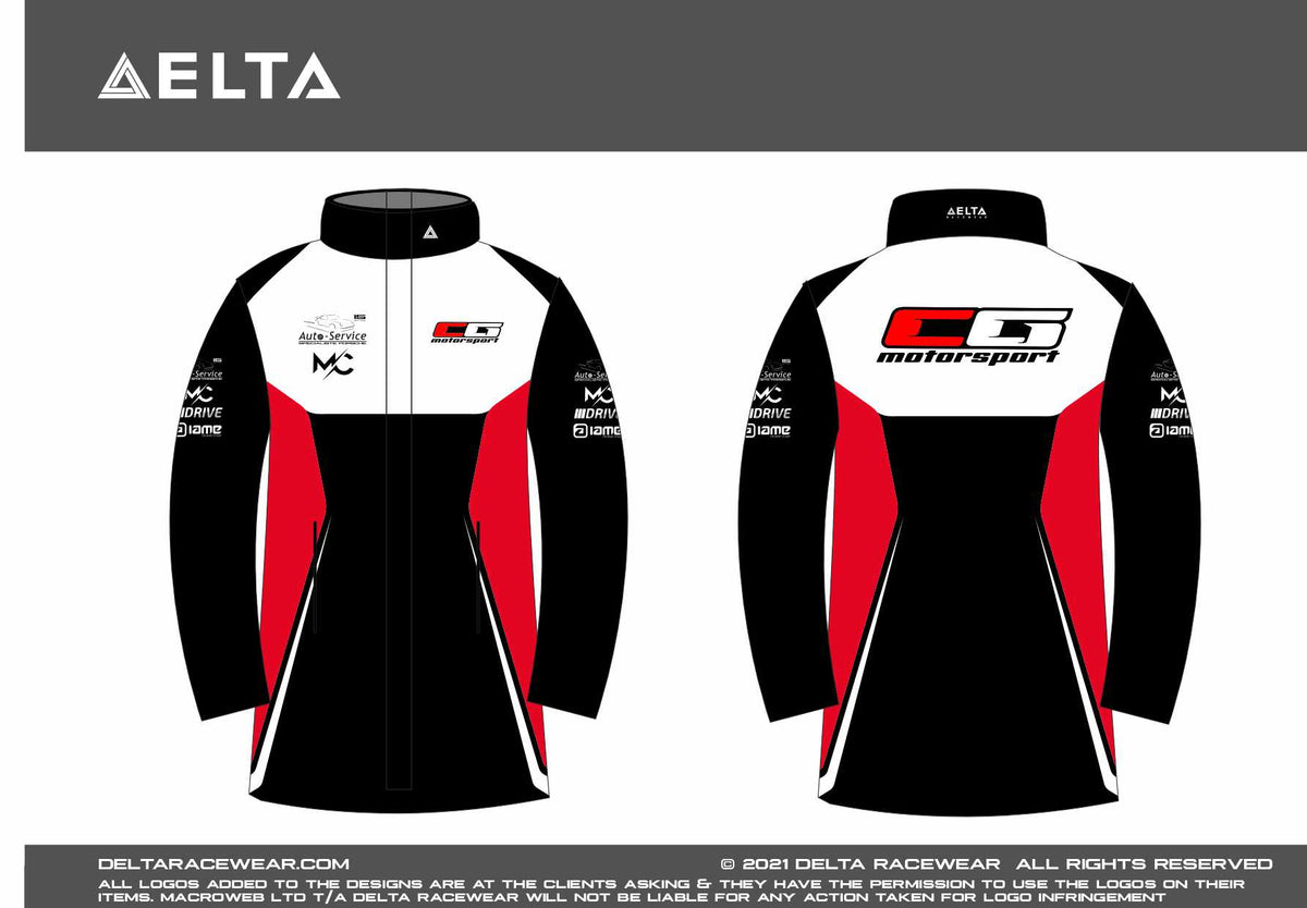 Delta Racewear CG Motorsport Sublimated Kid's Winter Coat – Delta Racewear