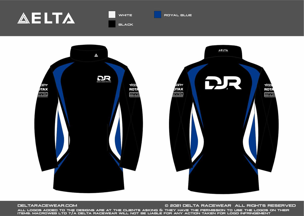 DJR Racing Sublimated Men's Winter Coat – Delta Racewear