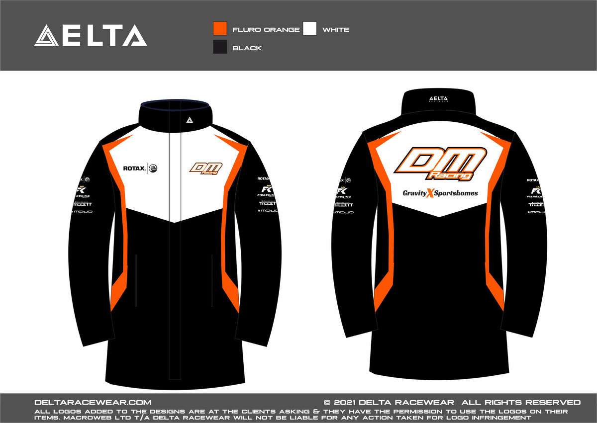 DM Racing 2023 Sublimated Men's Winter Coat – Delta Racewear