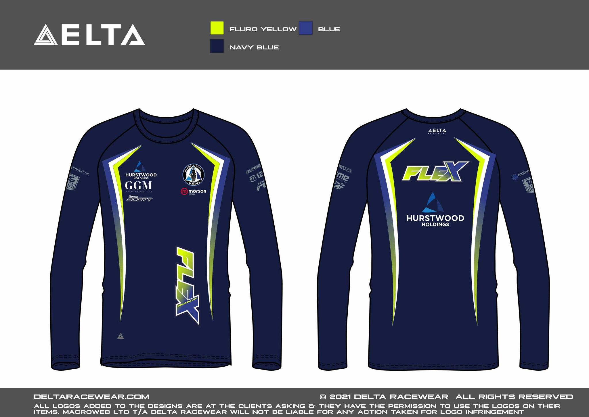 Flex Motorsport Sublimated Baselayer
