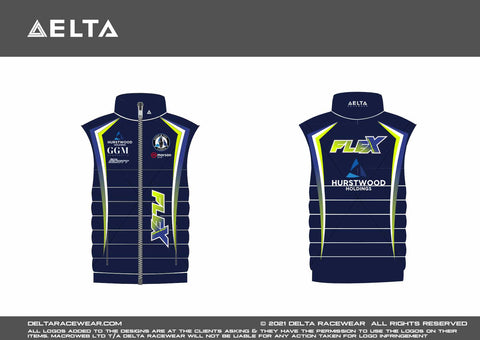 Flex Motorsport Sublimated Men's Bodywarmer