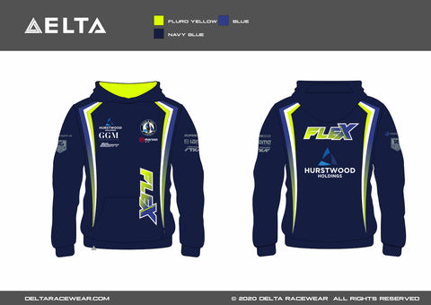 Flex Motorsport Custom Sublimated Men's Hoodies