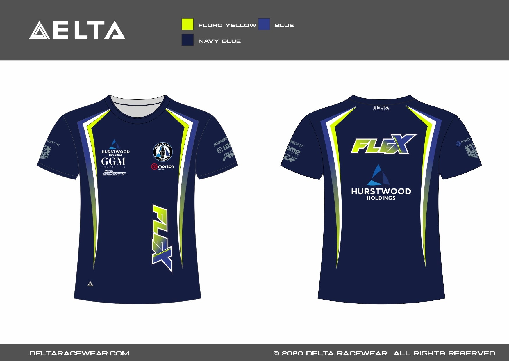 Flex Motorsport Custom Sublimated Women's T-Shirts