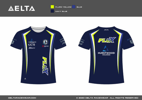 Flex Motorsport Custom Sublimated Kid's T-Shirts